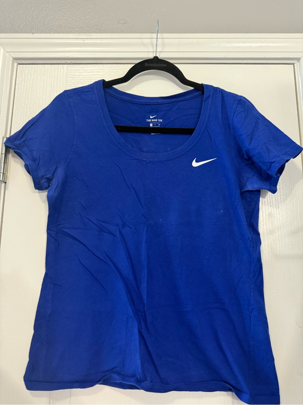 Nike Royal Blue Scoop Neck Short Sleeve Tee